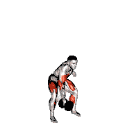 Dumbbell Single Power Clean and Jerk
