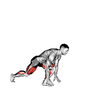 Split Sprinter High Lunge