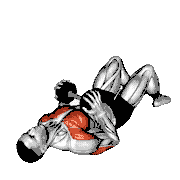 Dumbbell Squeeze Press on Floor demonstration